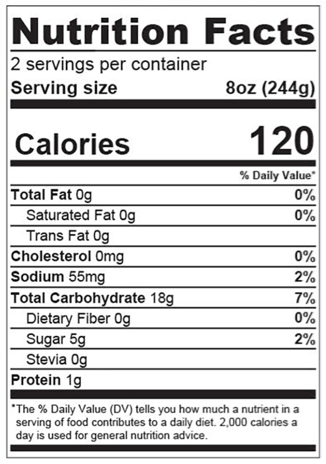 Nutrition Facts